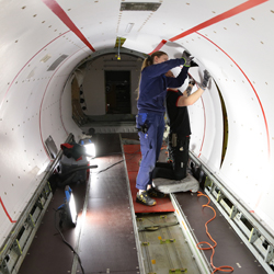 First Saab 2000 Cargo Conversion under way